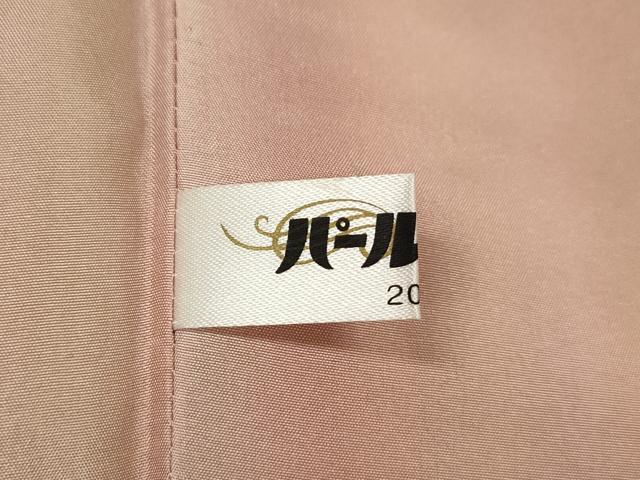平和屋着物＃道中着 お召地 名物裂 反端付き ロング丈 正絹 逸品 未使用 CAAT0491dy