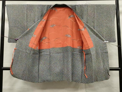 平和屋着物∞道行コート 総絞り 正絹 逸品 CAAT0511dy