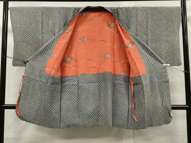 平和屋着物∞道行コート 総絞り 正絹 逸品 CAAT0511dy