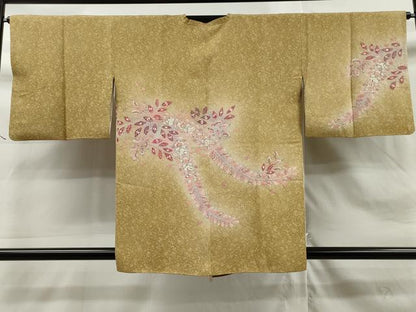 平和屋着物∞道行コート 辻が花 絞り 暈し染め 正絹 逸品 CAAT0516dy