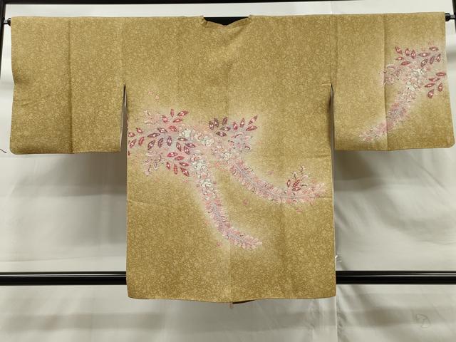 平和屋着物∞道行コート 辻が花 絞り 暈し染め 正絹 逸品 CAAT0516dy