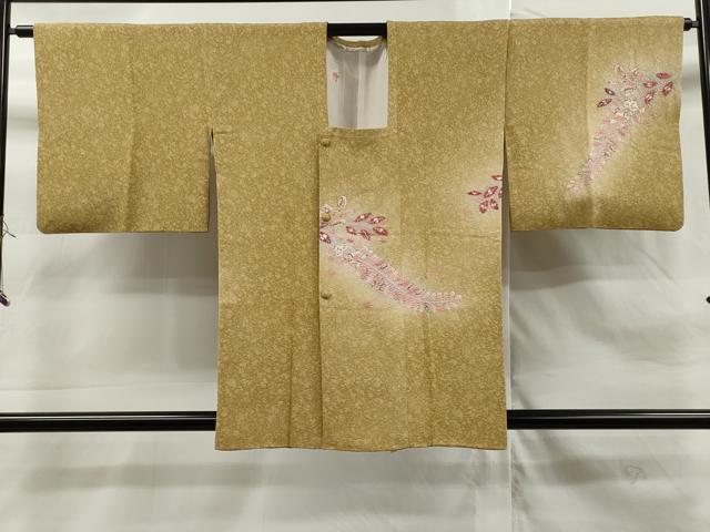 平和屋着物∞道行コート 辻が花 絞り 暈し染め 正絹 逸品 CAAT0516dy