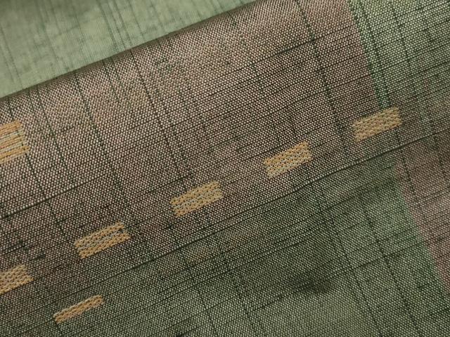 平和屋着物∞道中着 紬地 霞文 暈し染め 正絹 逸品 CAAT0520dy