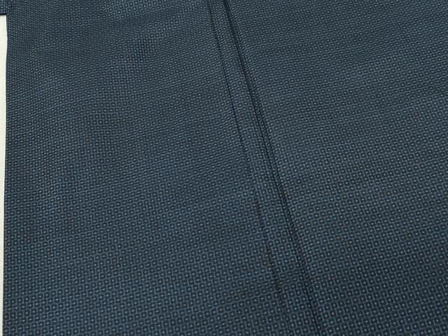 平和屋着物●男性 本場大島紬 アンサンブル 100亀甲 総詰め 赤崎サエ 証紙付き 正絹 逸品 CAAT0561dy
