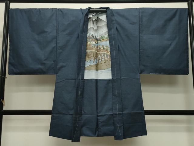平和屋着物●男性 本場大島紬 アンサンブル 100亀甲 総詰め 赤崎サエ 証紙付き 正絹 逸品 CAAT0561dy