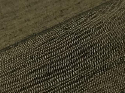 平和屋着物●男性 紬 アンサンブル 藍媚茶色 正絹 逸品 CAAT0564dy
