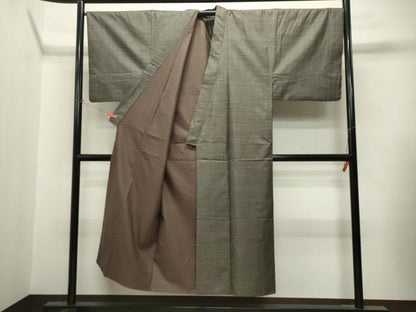 平和屋着物●男性　本場大島紬　アンサンブル　100亀甲　総詰め　正絹　逸品　CAAT0565dy