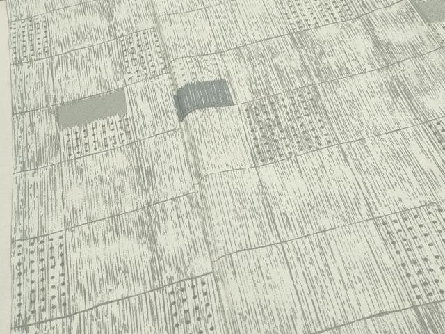 平和屋着物▽小紋 単衣 格子柄 洗える着物 CAAT0731dy