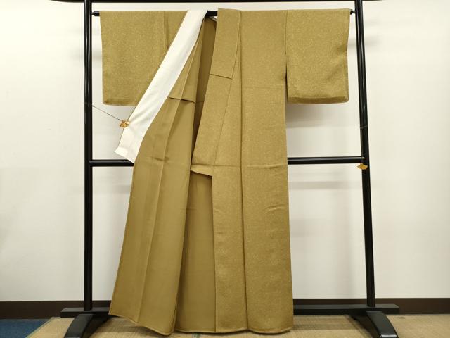 平和屋着物▽上質な小紋 単衣 吉祥文 正絹 逸品 未使用 CAAT0732dy