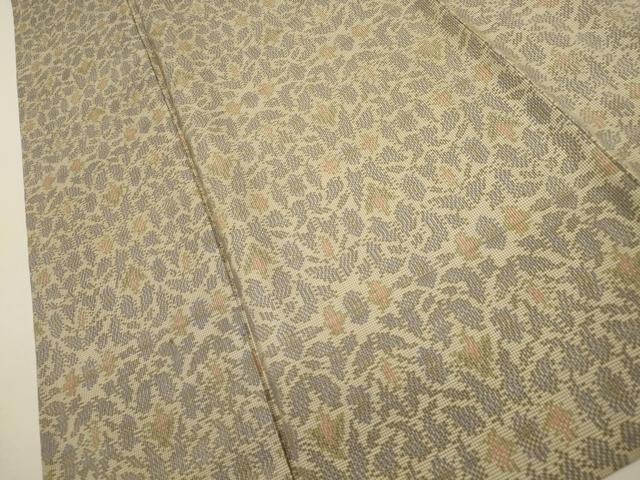 平和屋着物▽本場大島紬　単衣　7マルキ　吉祥文　正絹　逸品　CAAT0745dy
