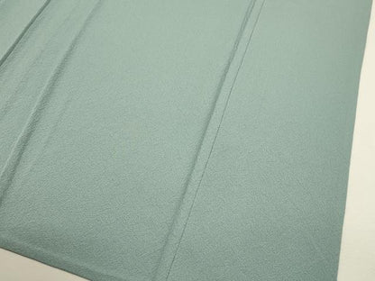 平和屋着物▽訪問着　単衣　松竹梅風景文　たたき染め　金彩　正絹　逸品　CAAT0773dy