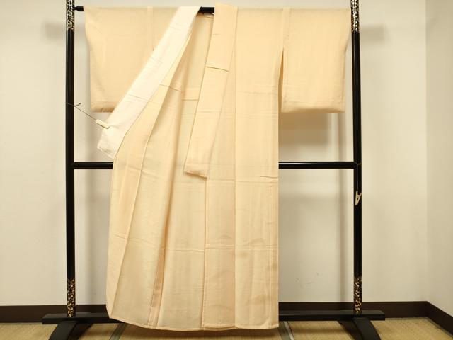 平和屋着物▽豪華色留袖 立波地紋 蜂蜜色 単衣 正絹 逸品 CAAT0776dy