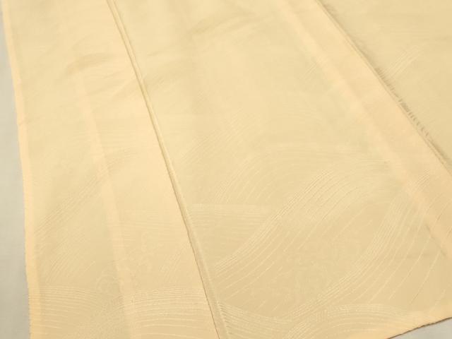 平和屋着物▽豪華色留袖 立波地紋 蜂蜜色 単衣 正絹 逸品 CAAT0776dy