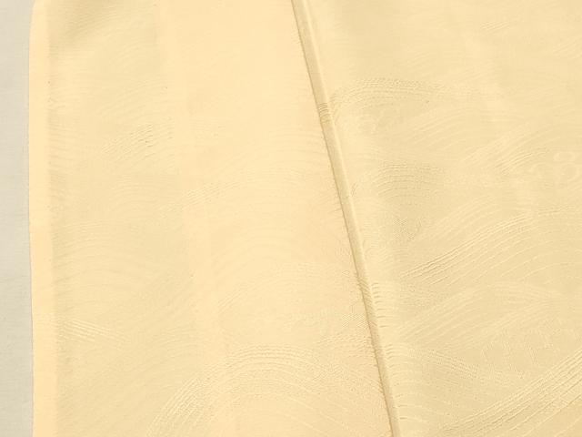 平和屋着物▽豪華色留袖 立波地紋 蜂蜜色 単衣 正絹 逸品 CAAT0776dy