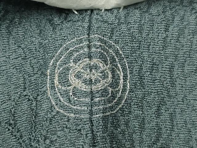 平和屋着物▽上質な色無地 単衣 花尽し地紋 千草色 正絹 逸品 CAAT0782dy