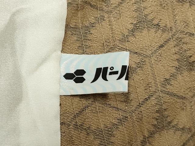 平和屋着物▽上質な小紋 単衣 亀甲花文 正絹 逸品 CAAT0785dy