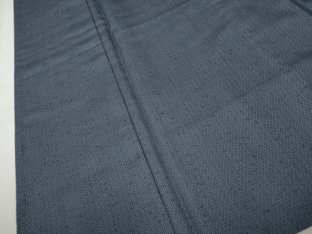 平和屋着物▽男性 紬 単衣 吉祥文 正絹 逸品 CAAT0787dy