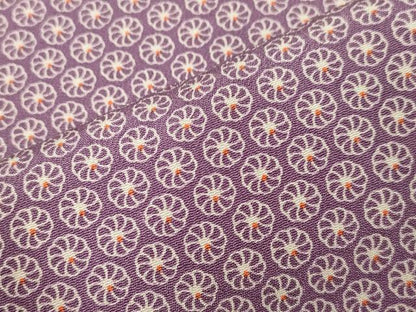 平和屋着物▽上質な小紋 単衣 舞花文 正絹 逸品 未使用 CAAT0789dy