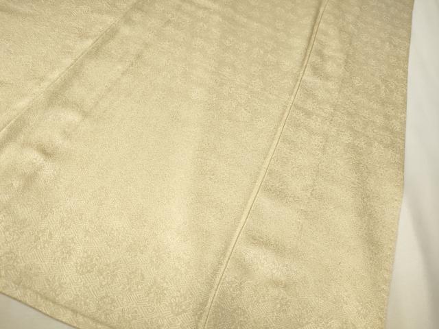 平和屋着物▽訪問着　単衣　絞り　刺繍　流水草花文　金銀彩　正絹　逸品　CAAT0793dy