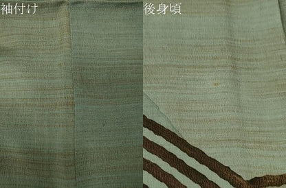 平和屋着物▽訪問着 単衣 吉祥文 正絹 逸品 CAAT0795dy