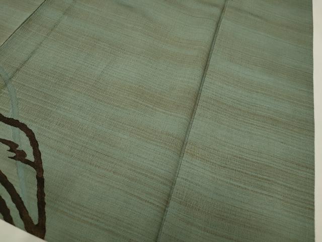 平和屋着物▽訪問着 単衣 吉祥文 正絹 逸品 CAAT0795dy