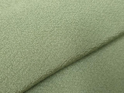 平和屋着物▽上質な色無地 単衣 山葵色 正絹 逸品 未使用 CAAT0799dy