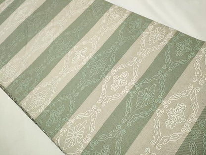 平和屋着物●両面　六通柄袋帯　吉祥丸文　金糸　正絹　逸品　CAAT0865hy
