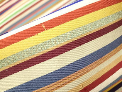 平和屋着物●爪掻き本綴れ　八寸名古屋帯　間道　金糸　正絹　逸品　CAAT0909hy
