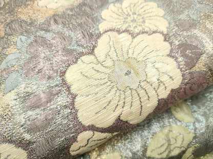 平和屋着物●西陣　佐々木染織謹製　ワンタッチつけ帯　辻が花　ふくらし織　幻想　金糸　証紙付き　正絹　逸品　CAAT0977hy