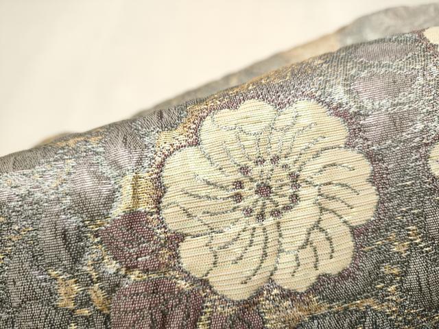 平和屋着物●西陣　佐々木染織謹製　ワンタッチつけ帯　辻が花　ふくらし織　幻想　金糸　証紙付き　正絹　逸品　CAAT0977hy