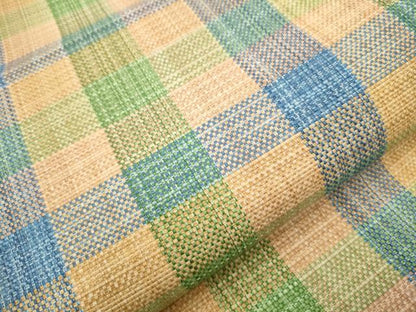 平和屋着物●銀座きしや　八寸名古屋帯　格子柄　正絹　逸品　CAAT1181hy