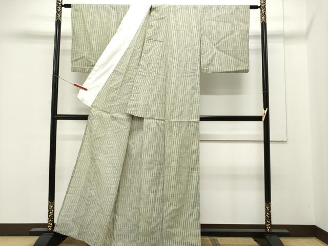 平和屋着物▽上質な小紋 単衣 立涌文 CAAT1338ev