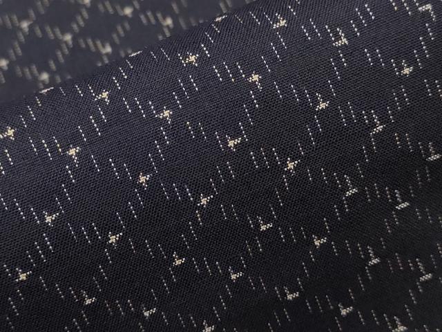 平和屋着物▽上質な紬 単衣 紬 吉祥文 正絹 逸品 未使用 CAAT1385ev