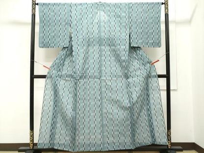 平和屋着物＊夏物 本場琉球絣 夏琉球 正絹 逸品 CAAT1726ev