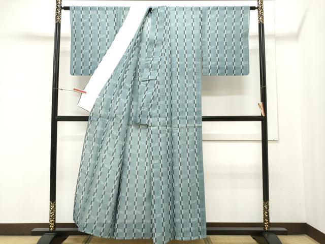 平和屋着物＊夏物 本場琉球絣 夏琉球 正絹 逸品 CAAT1726ev