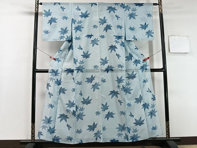 平和屋着物＊夏物　小紋　縦絽　霞文　洗える着物　AABD3355jd 平和屋本店□夏物 小紋 絽 紗 洗える着物 まとめて20点 人物 風景