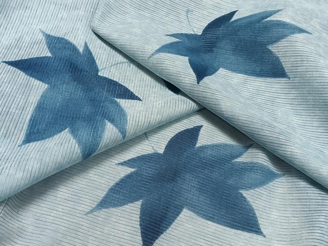 平和屋着物＊夏物　小紋　糸巻文　洗える着物　AABH2101ck 平和屋着物＊夏物 小紋 絽 草花文 洗える着物 AABH9455jd