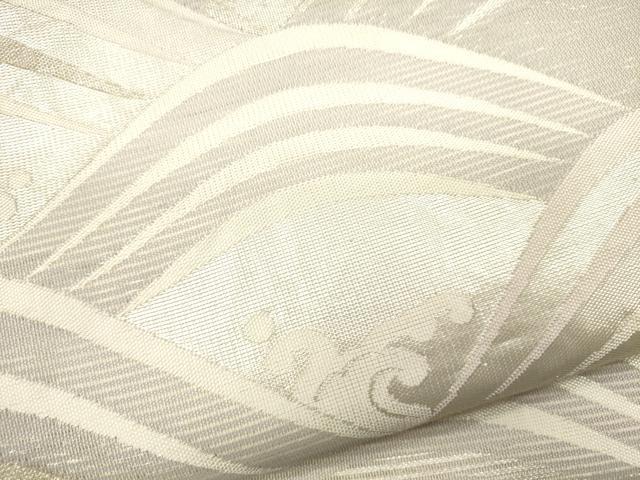 平和屋着物＊夏物 六通柄袋帯 流水文 金銀糸 正絹 逸品 CAAT3646eg