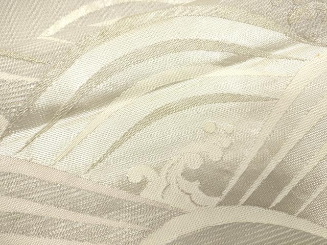 平和屋着物＊夏物 六通柄袋帯 流水文 金銀糸 正絹 逸品 CAAT3646eg