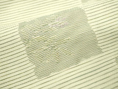 平和屋着物＊夏物　六通柄　京袋帯　色紙草花文　CAAT3741eg