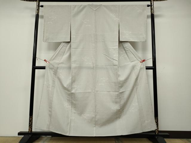 平和屋着物▽本塩沢 単衣 トンボ 正絹 逸品 未使用 CAAT4391ut