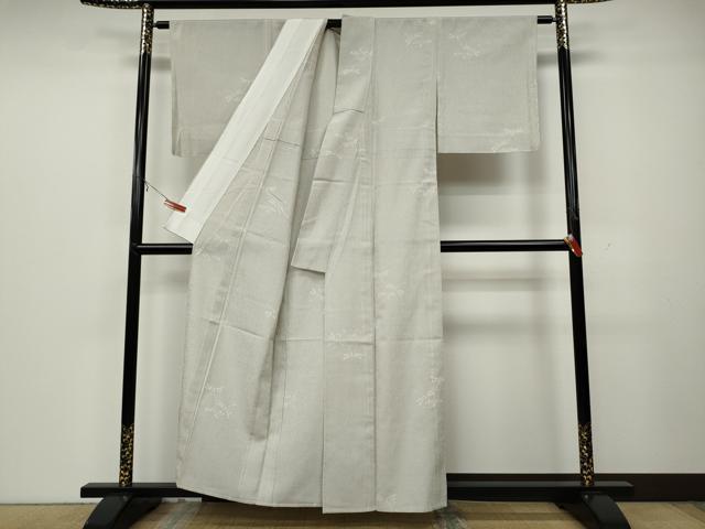 平和屋着物▽本塩沢 単衣 トンボ 正絹 逸品 未使用 CAAT4391ut