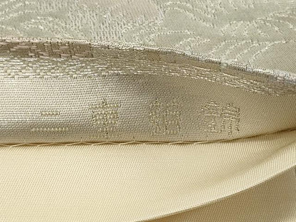 平和屋着物◎六通柄袋帯 美山 樹林風景文 二重箔錦 正絹 逸品 CAAT4770in