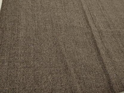 平和屋着物＃男性　和装コート　格子柄　キングサイズ　正絹　逸品　CAAT5614id