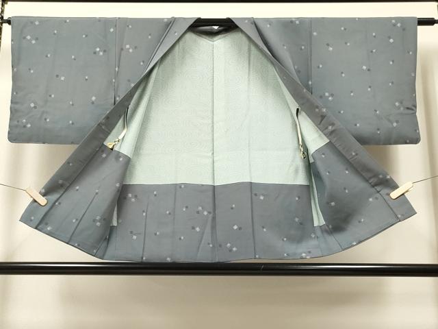 平和屋着物∞羽織　色紙文　暈し染め　正絹　逸品　CAAT5634id
