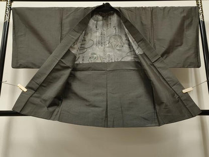 平和屋着物∞男性　本場大島紬　羽織　120亀甲　総詰め　正絹　逸品　CAAT5646id