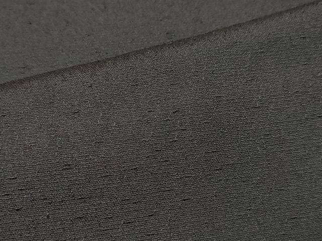 平和屋着物▽男性　羽織　単衣　濡羽色　黒地　正絹　逸品　CAAT5658id