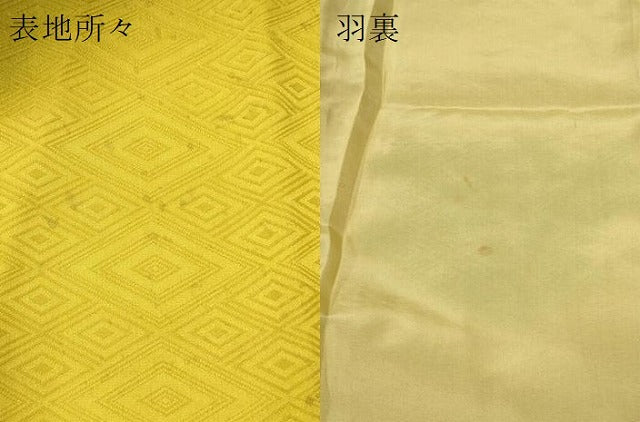 平和屋着物＃道行コート　手描き　雲取り人物風景文　暈し染め　ロング丈　正絹　逸品　CAAT5659id