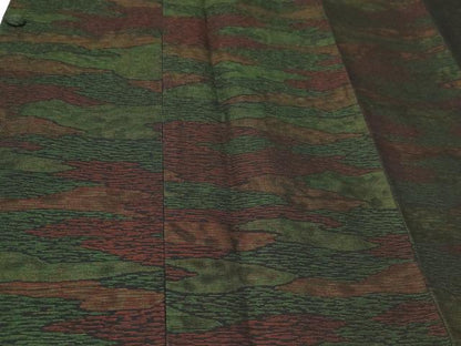 平和屋着物∞道行コート 霞文 ロング丈 正絹 逸品 CAAT5661id