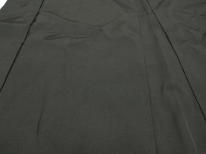 平和屋着物∞男性 長羽織 黒紋付き 正絹 逸品 CAAT5716id